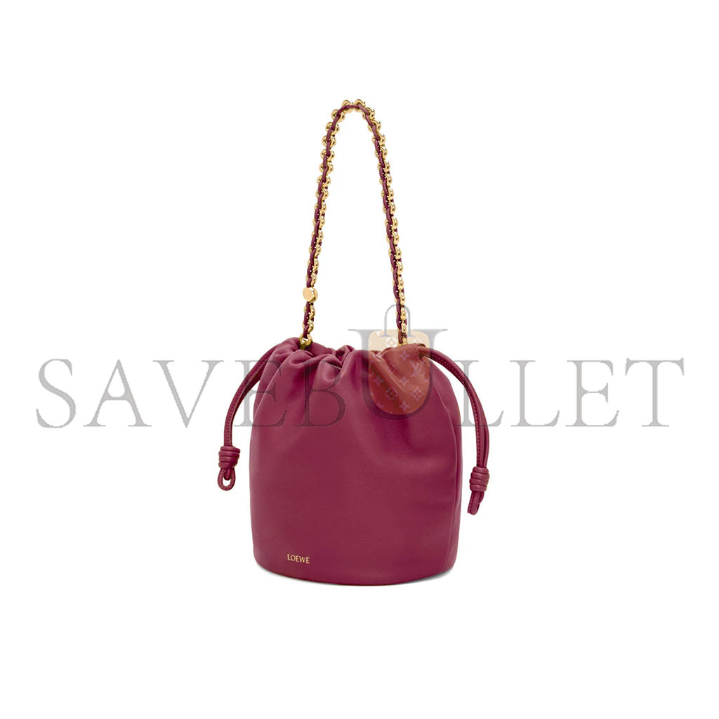 l*ew* flamenco purse bucket in mellow nappa lambskin a411fpbx02-1048 (32*24*17cm)